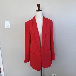 Express Red Oversized Blazer Size Small